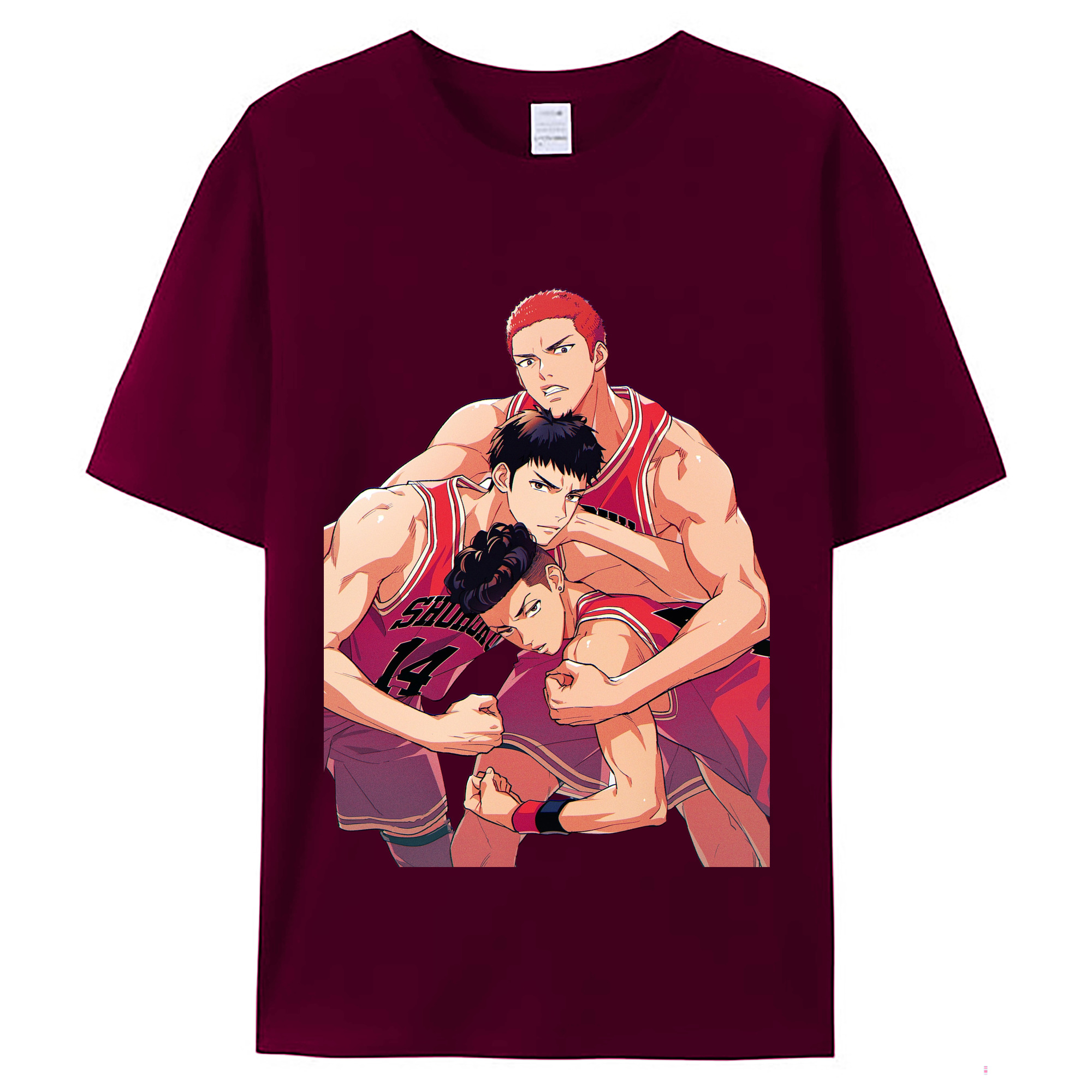 （画像用） SLAM DUNK／スラムダンク レディースカジュアルプリントTシャツ（綿100％）